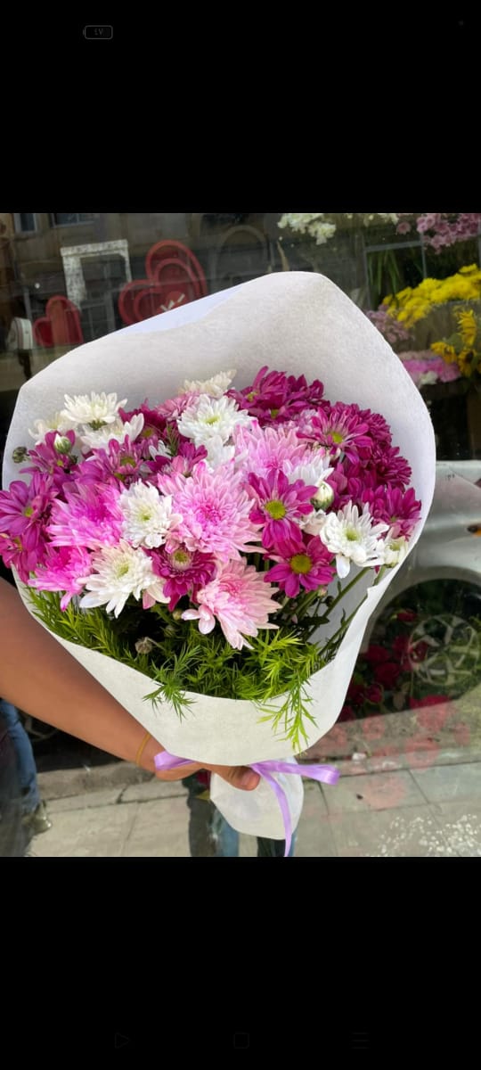 Букет Сердце в цветах