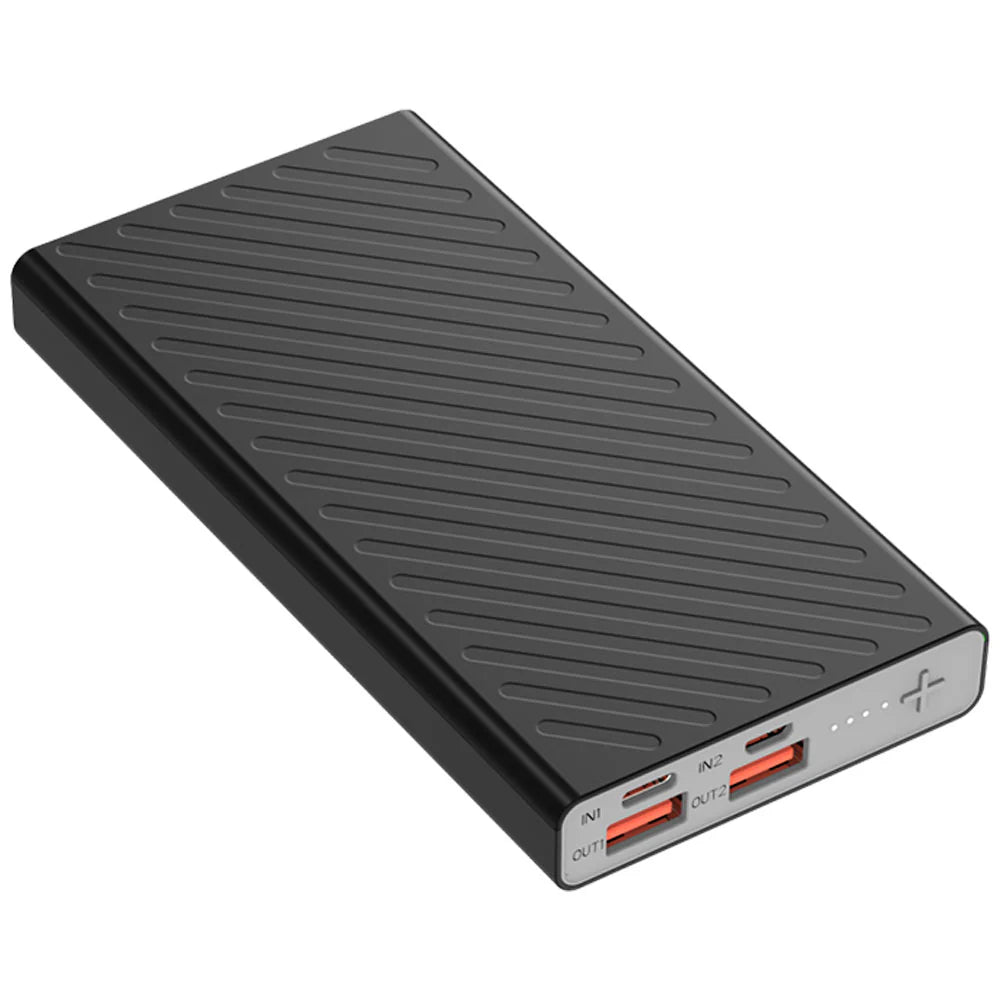 Внешний аккумулятор Power bank Etrain Повербанк 10000 мАч, черный
