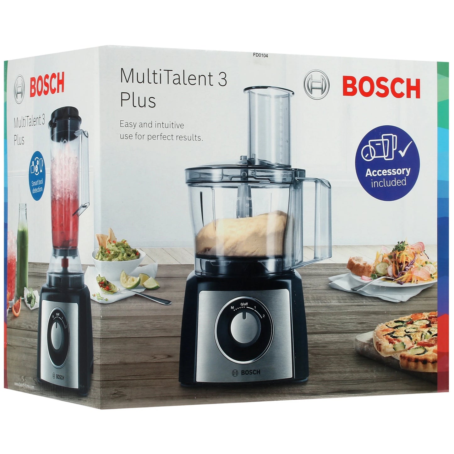 Кухонный комбайн Bosch MultiTalent 3 MCM3PM386 черный