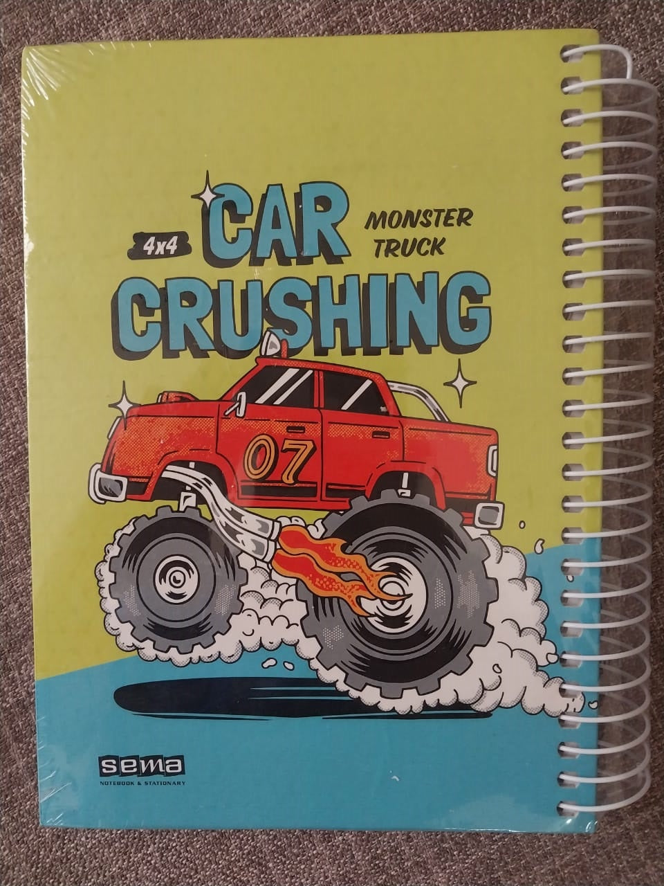 Тетрадь 240 листов Car Crushing