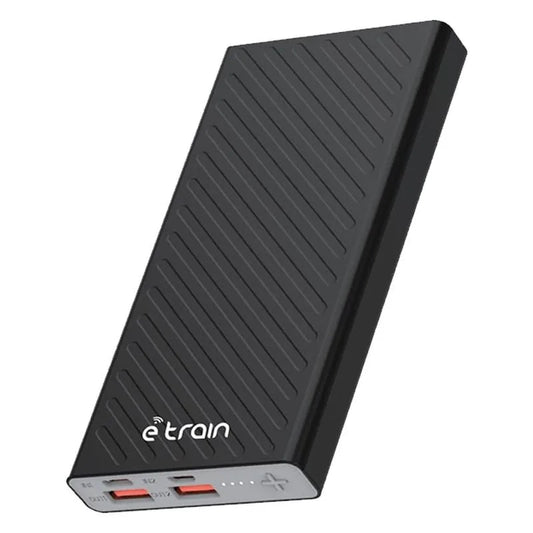 Внешний аккумулятор Power bank Etrain Повербанк 10000 мАч, черный