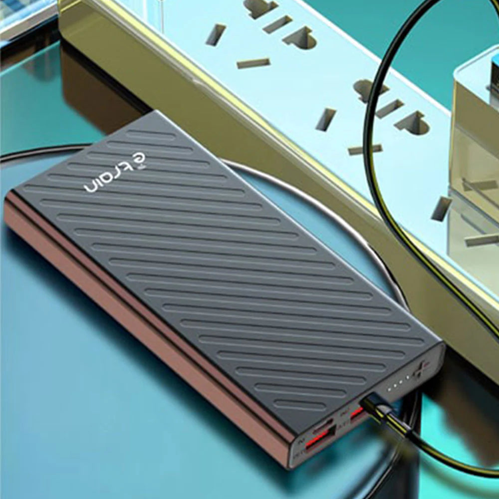 Внешний аккумулятор Power bank Etrain Повербанк 10000 мАч, черный