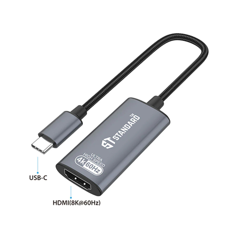 Адаптер переходник Type-C - HDMI 4K